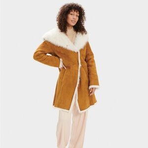 UGG Vanesa Toscana Shearling Coat
